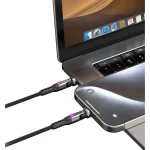 3M Braided USB 2.0 Cable USB-C male - USB-C Μαύρο 3m PUP-0455-10FT-CC - Image 11
