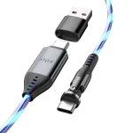 Statik Statik Powerpivot Pro Rotating 2-in-1 Regular USB to Type-C Cable Μπλε 2m PUP-0465-6FT-CC - Image 4