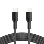 Belkin Braided USB 2.0 Cable USB-C male - USB-C 60W PD Μαύρο 2m ENA008hq2MBK ENA008HQ2MBK