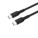 Belkin Braided USB 2.0 Cable USB-C male - USB-C 60W PD Μαύρο 2m ENA008hq2MBK ENA008HQ2MBK - Image 2