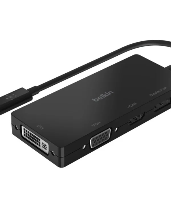 Belkin Μετατροπέας USB-C male σε DVI-I / DisplayPort / HDMI / VGA female 1τμχ AVC003btBK AVC003BTBK