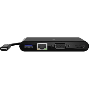 Belkin USB-C Docking Station με HDMI 4K Ethernet Μαύρο (AVC005BTBK)