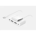 Belkin Hub 4 Θυρών USB 2.0 με σύνδεση USB-C Λευκό BUZ001BT2MWHB7