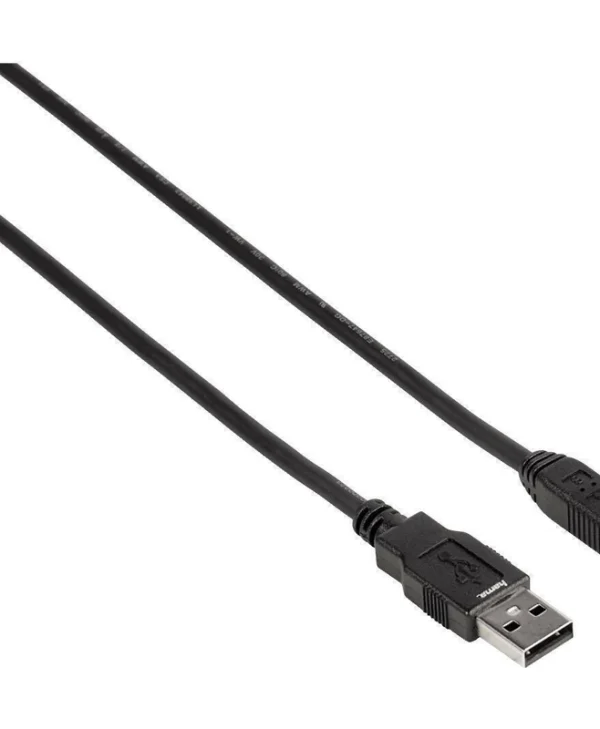 HAMA USB 2.0 Cable USB-A male - mini USB-B male 1.8m (00074204)