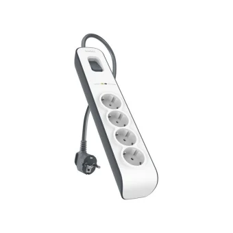Belkin Πολύπριζο Aσφαλείας 4 Θέσεων με Καλώδιο 2m BSV400VF2M-V2