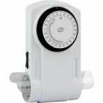 REV Mecanical Timer 2-fold Μηχανικός Χρονοδιακόπτης Πρίζας Ημερήσιος 0025600103