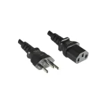 Keine Marke USB 2.0 Cable USB-A male - Μαύρο 1.8m CB-N-S-I - Image 2