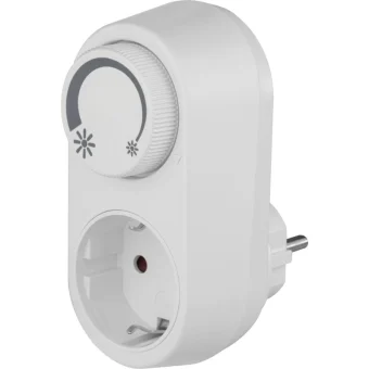 REV LED Dimmer Μονόπριζο με Διακόπτη 0020270112