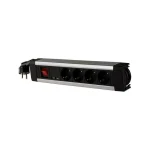 REV Πολύπριζο 4 Θέσεων με 2 USB-A, Διακόπτη και Καλώδιο 2.2m 0014438713 - Image 2