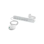 REV Multiple socket outlet 1,5m 6-fold control switch Πολύπριζο 6 Θέσεων με Διακόπτη 00251201 - Image 3