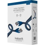 Inakustik SF/UTP Cat.6 (Gigabit) Καλώδιο Δικτύου Ethernet 3m Μπλε 00480303 - Image 2