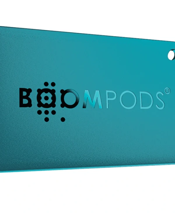 Boompods Boomcard Rechargeable Apple Find My Ocean Blue TACAWI