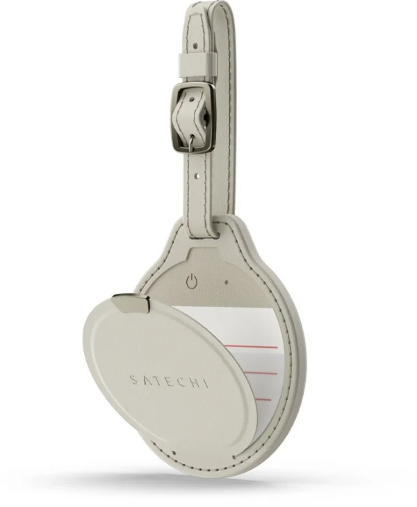 Satechi Vegan-leather Findall Luggage Tag Sand ST-LFALTW