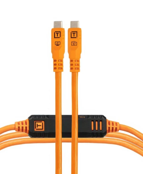 Tether Tools Tetherpro USB 2.0 Cable USB-C male - USB-C 100W PD Πορτοκαλί 4.6m CUC15G2-ORG