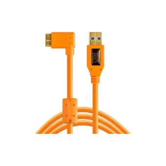 Tether Tools Angle (90°) USB 3.0 to micro USB Cable Πορτοκαλί 4.6m (TET-CU61RT15-ORG)