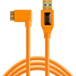 Tether Tools Angle (90°) USB 3.0 to micro USB Cable Πορτοκαλί 4.6m (TET-CU61RT15-ORG) - Image 3