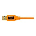 Tether Tools Angle (90°) USB 3.0 to micro USB Cable Πορτοκαλί 4.6m (TET-CU61RT15-ORG) - Image 5