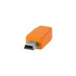 Tether Tools TetherPro USB 2.0 Cable USB-C male - mini USB-B Πορτοκαλί 4.60m CUC2415-ORG - Image 4