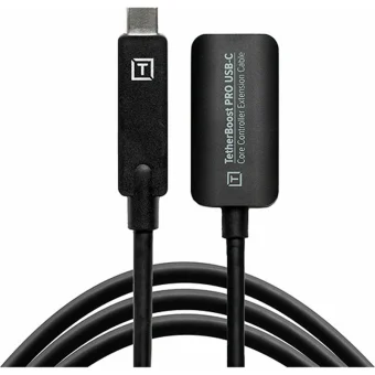 Tether Tools Tetherboost Pro USB 3.1 Cable USB-C male - USB-B female Μαύρο 4.6m TET-TBPRO3-BLK