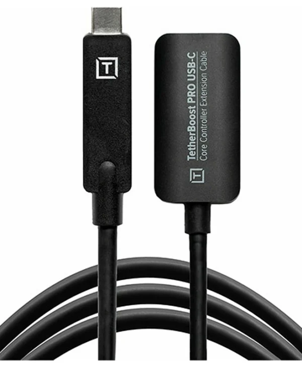 Tether Tools Tetherboost Pro USB 3.1 Cable USB-C male - USB-B female Μαύρο 4.6m TET-TBPRO3-BLK