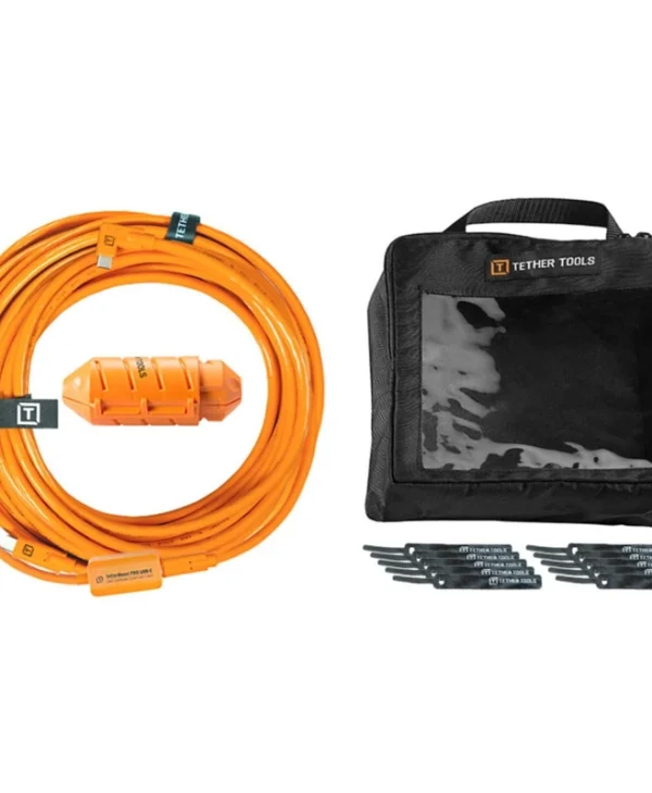 Tether Tools USB 2.0 Cable USB-C male - USB-C Πορτοκαλί 9.4m CUC31R-ORG