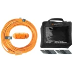 Tether Tools USB 2.0 Cable USB-C male - USB-C Πορτοκαλί 9.4m CUC31RB-ORG