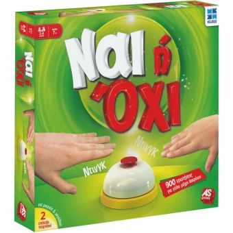 Επιτραπέζιο Παιχνίδι Ναι Ή Όχι 2 Επίπεδα Νέα Έκδοση για 2-6 Παίκτες 7+ Ετών AS 1040-78655