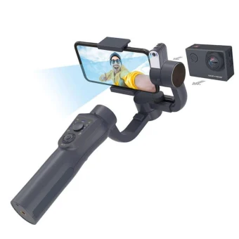 GoXtreme GX4 Gimbal Κινητού με Σταθεροποιητή 3 Αξόνων και 8 ώρες λειτουργίας Μαύρο 55245