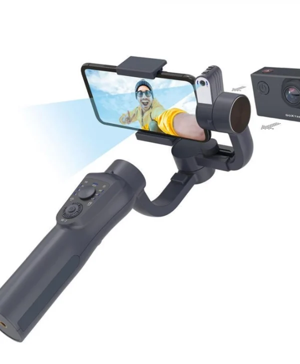 GoXtreme GX4 Gimbal Κινητού με Σταθεροποιητή 3 Αξόνων και 8 ώρες λειτουργίας Μαύρο 55245