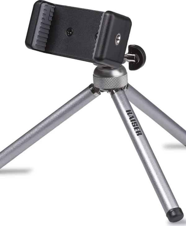 Kaiser Smartphone Stand Τρίποδο Κινητού Ασημί 6016
