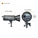 Walimex Campaigner 400 HS Set Single Kit Φωτισμού για Studio 1023381 - Image 3