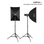 Walimex Campaigner 400 HS Set Double Kit Φωτισμού για Studio 1023382