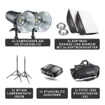Walimex Campaigner 400 HS Set Double Kit Φωτισμού για Studio 1023382 - Image 4