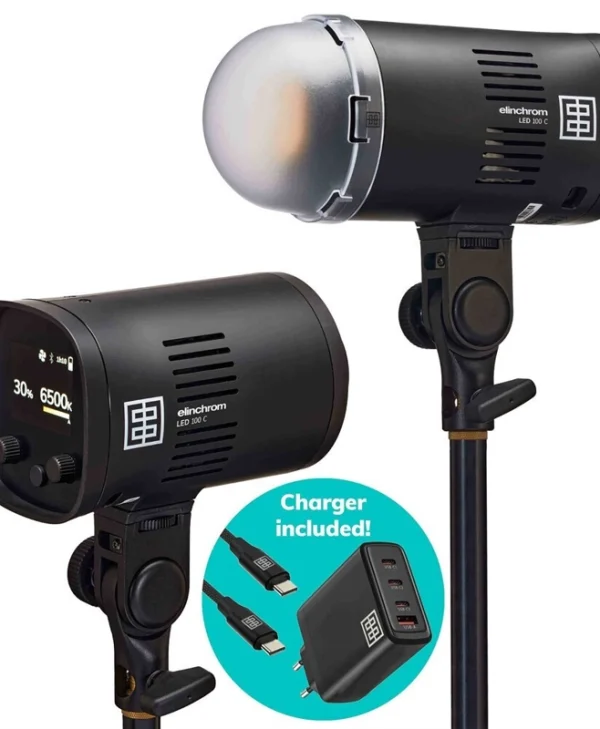 Elinchrom Led 100 C Led Light Dual Kit 20202.2.wc