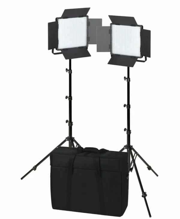 Nanlite 600CSA Bicolor LED DoubleKit Light 3200-5600K 43W με Φωτεινότητα LUX 2525 Lux 3757