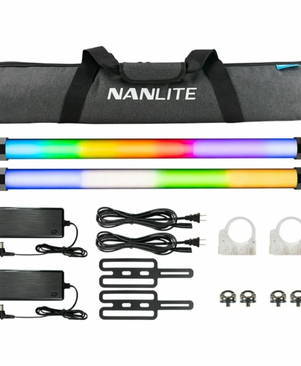 Nanlite Pavo Tube II 15X 2-Pack LED Daylight 2700-12000K 18W 3850