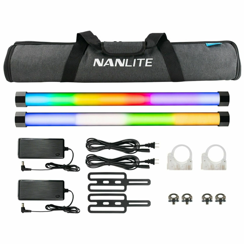 1 Nanlite Pavo Tube II 15X 2-Pack LED Daylight 2700-12000K 18W 3850 - Image 1