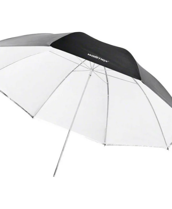 Walimex 2in1 Reflex & Translucent Umbrella 84cm Ομπρέλα για Studio White 1017654