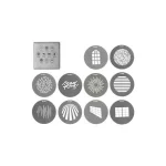 Nanlite Gobo Set 1 Αξεσουάρ για Studio 3812 - Image 7