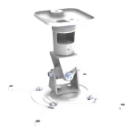 Reflecta Βάση Projector Οροφής Supvex με Μέγιστο Φορτίο 15kg Λευκή 23067 - Image 4