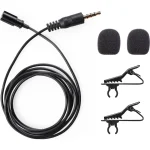 Walimex Lavalier Πυκνωτικό Μικρόφωνο Πέτου, Clip On για Κινητό 1021150 - Image 2