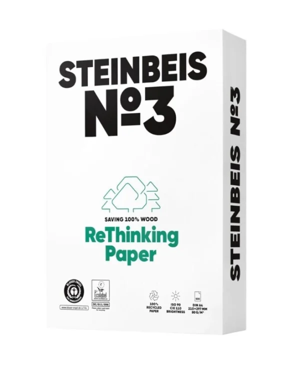Steinbeis Χαρτί Εκτύπωσης A4 500gr/m² 500 φύλλα Μπλε 36080211