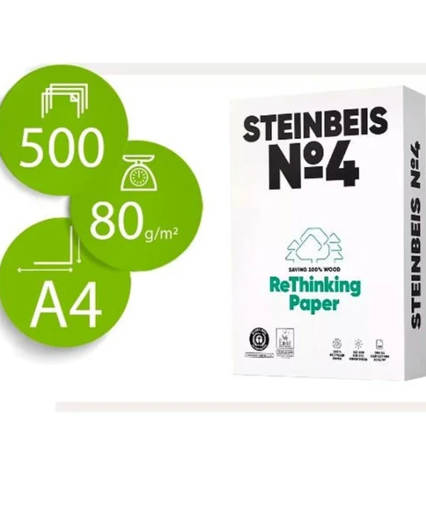 Steinbeis Χαρτί Εκτύπωσης A4 80gr/m² 500 φύλλα 36180211