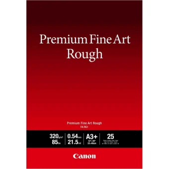 Canon FA-RG1 Φωτογραφικό Χαρτί Premium Fine Art Smooth A3+ 320gr/m² για Εκτυπωτές Inkjet 25 Φύλλα 4562C004