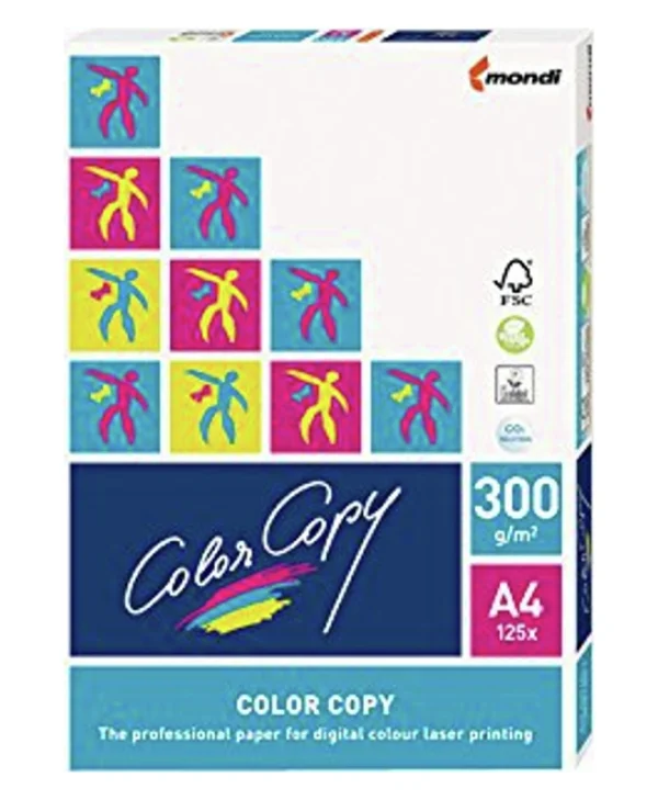 Mondi Color Copy Satined Χαρτί Εκτύπωσης A4 300gr/m² 125 φύλλα 2100005114