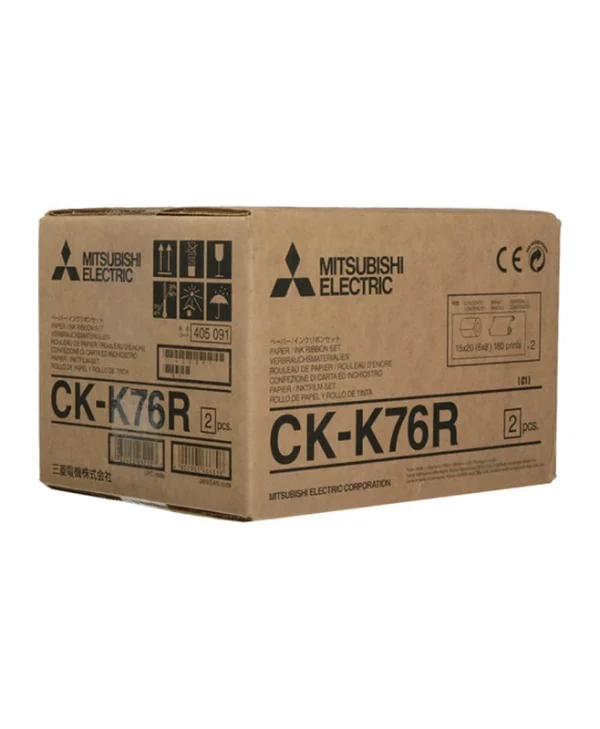 Mitsubishi Electric Γνήσια Μελανοταινία & Χαρτί για CP-K60DW-S 1τμχ (42664) 485092