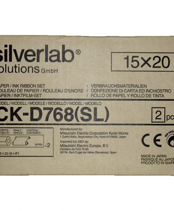 Mitsubishi Electric CK-D768(SL) Γνήσια Μελανοταινία 2τμχ VM00215