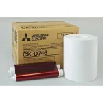 Mitsubishi Electric CK-D746 Γνήσια Μελανοταινία 10x15 cm 2x 400 Prints 2τμχ 485080