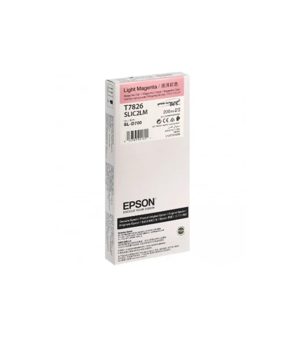 Epson T 7826N Γνήσιο Μελάνι Εκτυπωτή InkJet Ανοιχτό Ματζέντα / Ματζέντα (C13T78260N)
