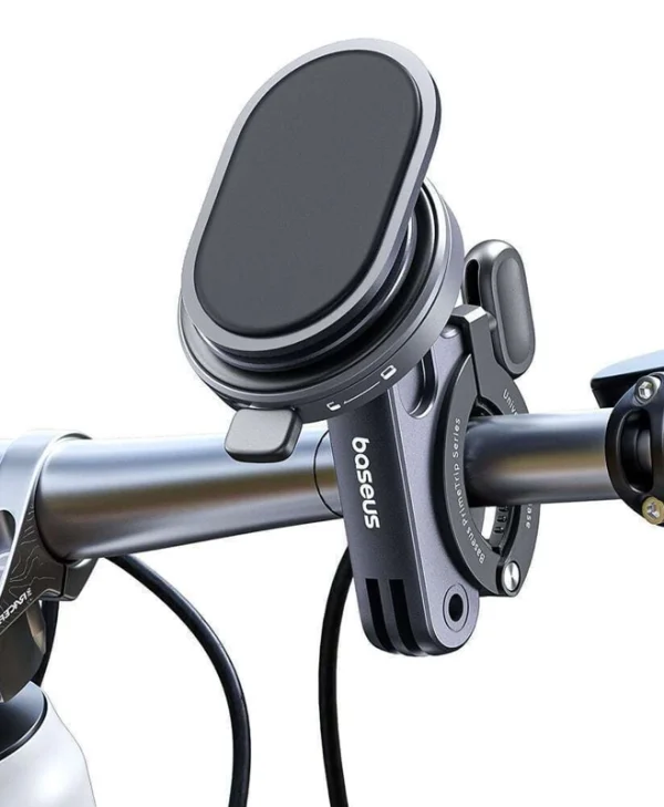 Baseus Bike Holder Primetrip Series C40569001121-00 2in1 Bike Mount Ring Stand Patented Snap-on Cosmic Black